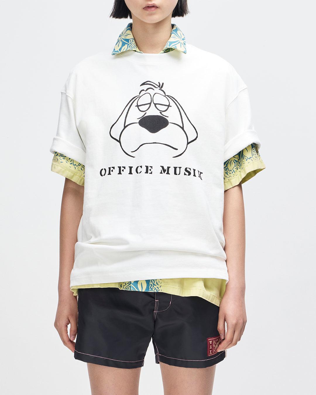 Office Musique Tee - Vintage White Product Image