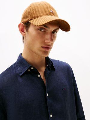 Regular Fit Pigment-Dyed Linen Shirt Product Image