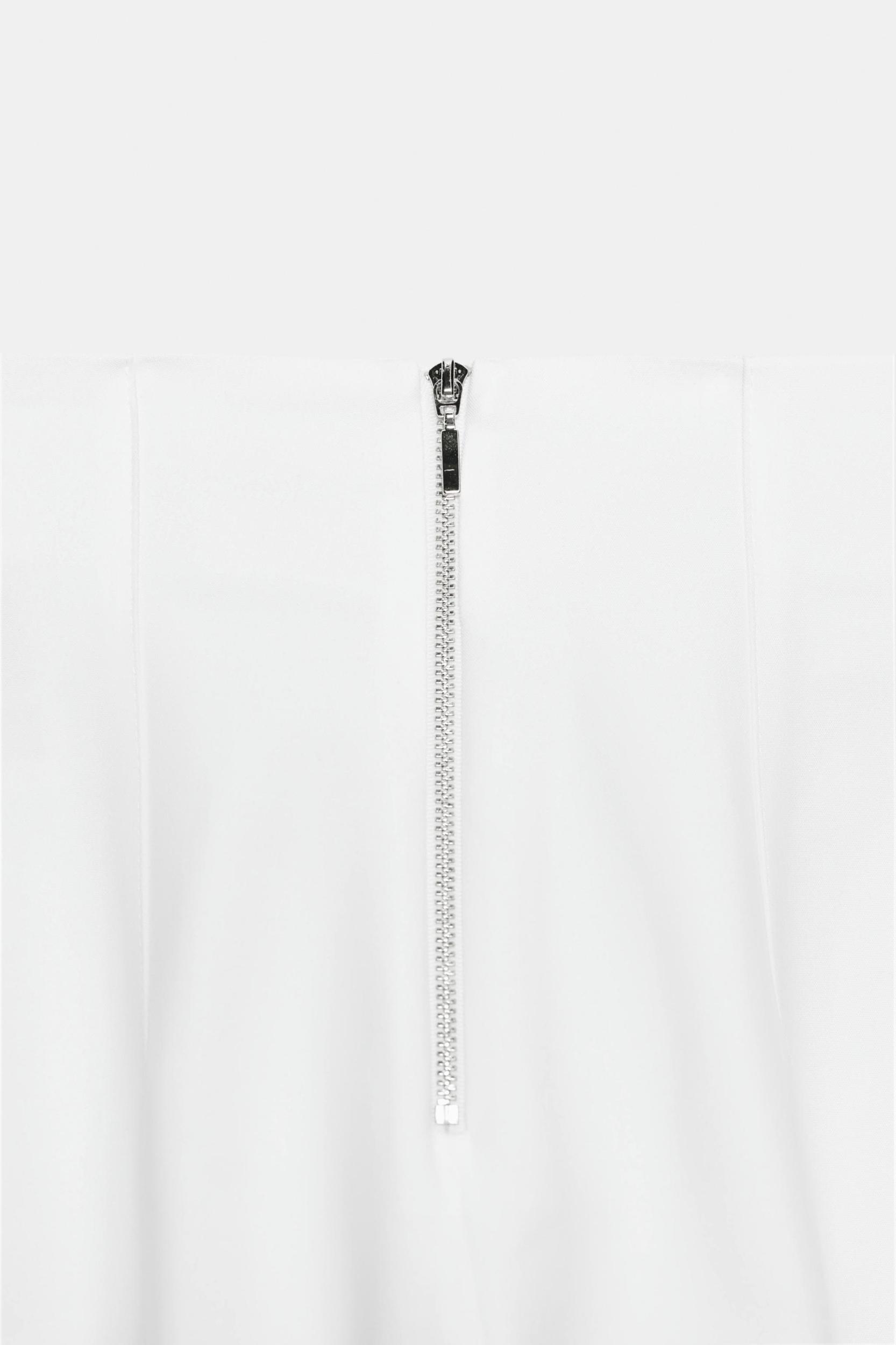 HIGH-WAISTED PANTS WITH BACK ZIP Product Image