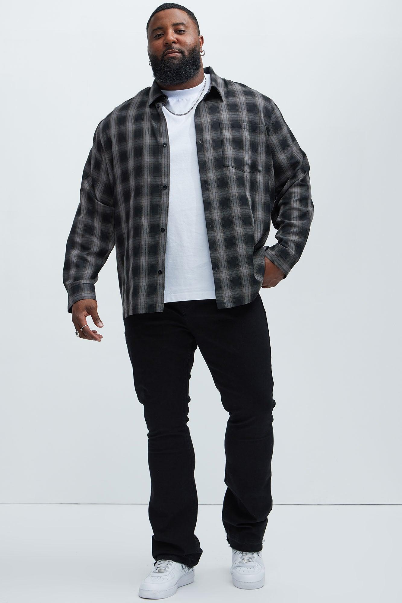 Boyle Plaid Shirt - Black/combo Male Product Image