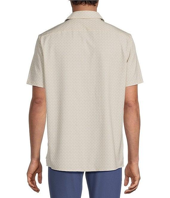 Rowm Rec + Relax Short Sleeve Performance Starburst Print Shirt Product Image