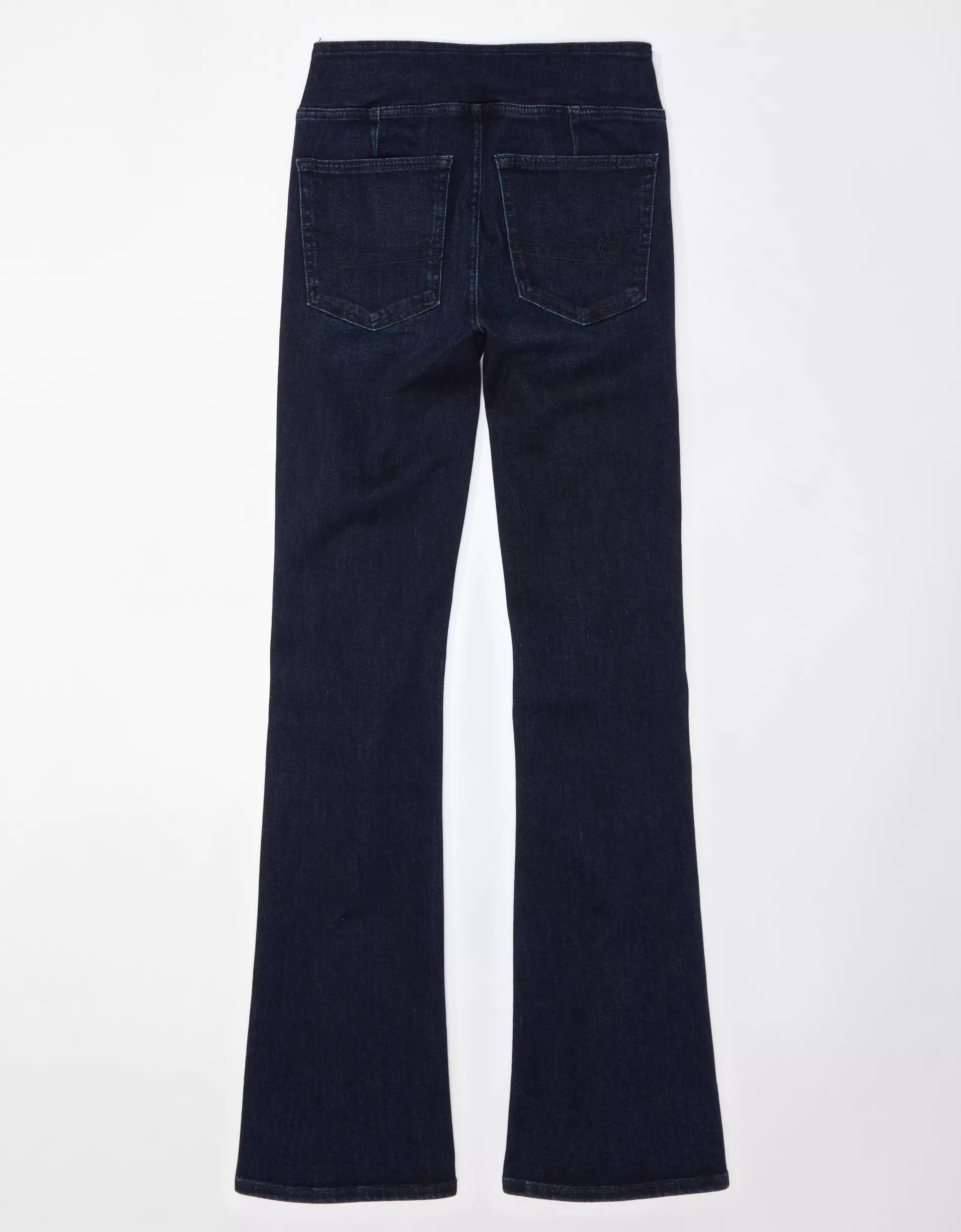AE Luxe Pull-On High-Waisted Kick Bootcut Jean Product Image