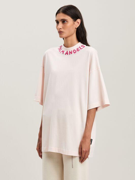 Block logo oversize T-shirt Product Image