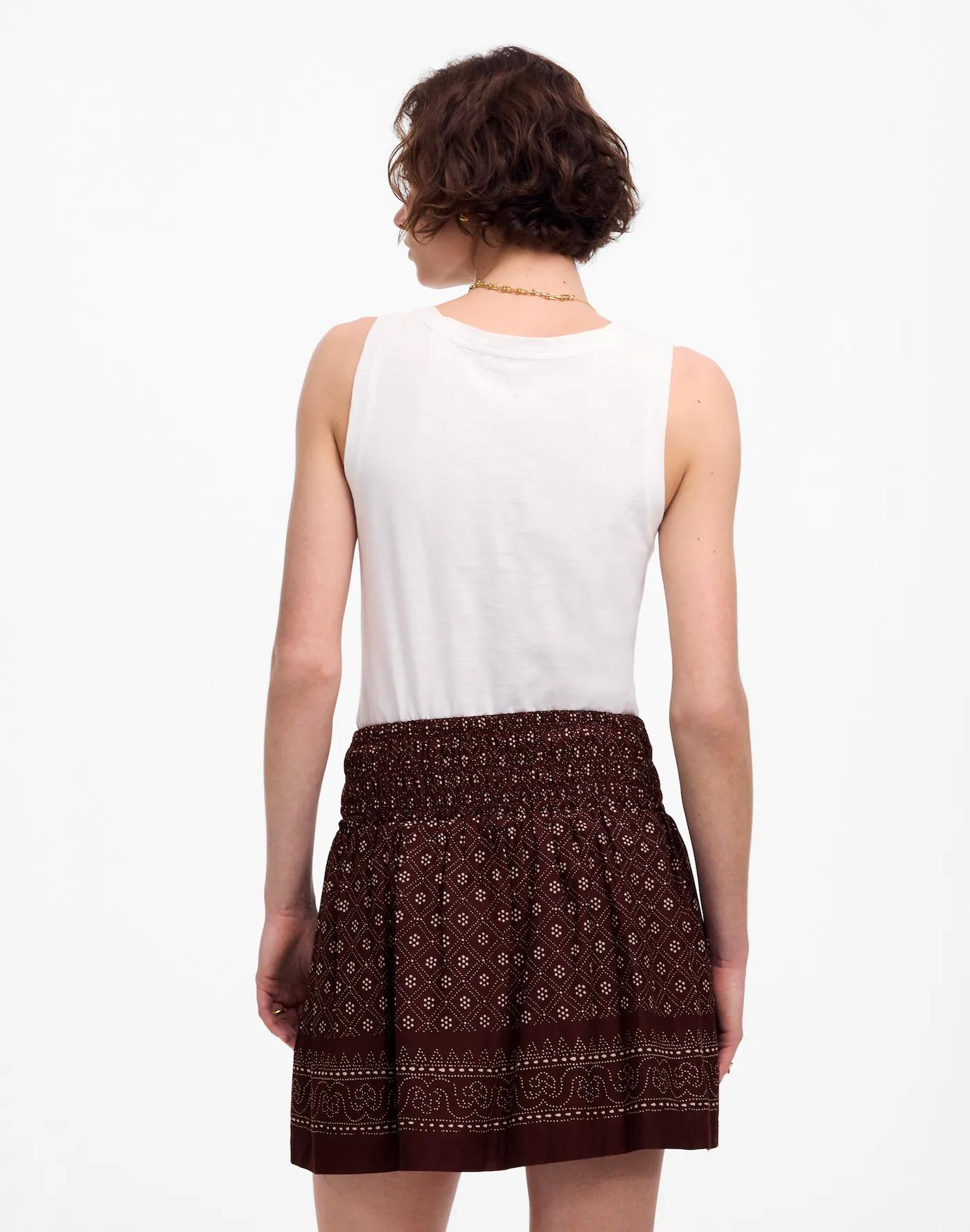 Ruffled Mini Skirt Product Image