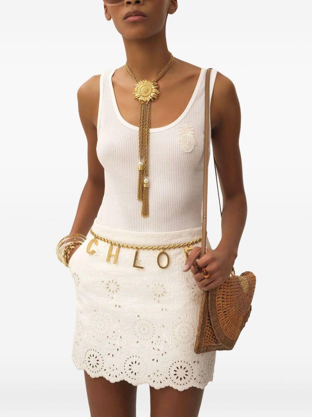 broderie-anglaise skirt Product Image