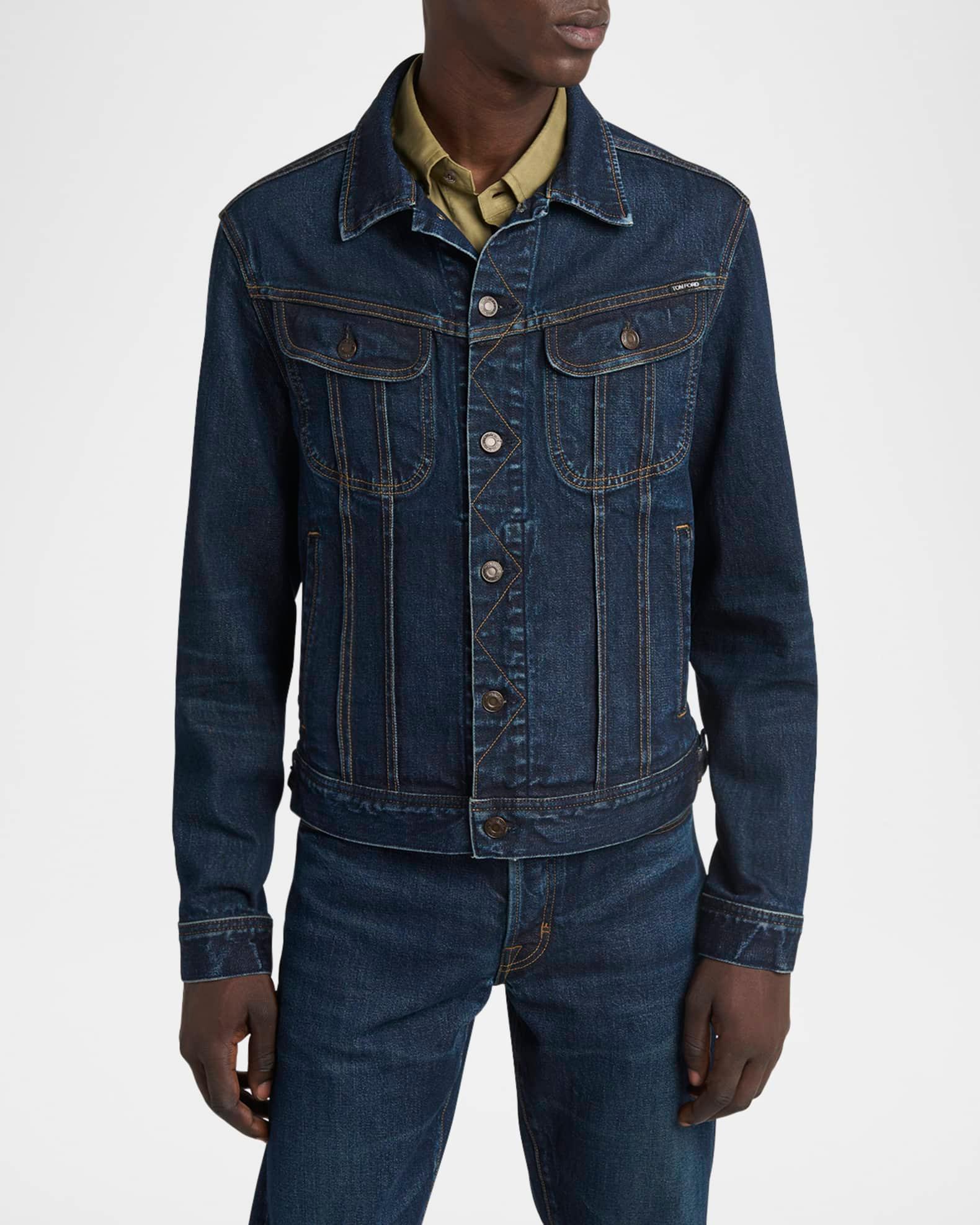 Men's Broken Twill Icon Denim Jacket Product Image