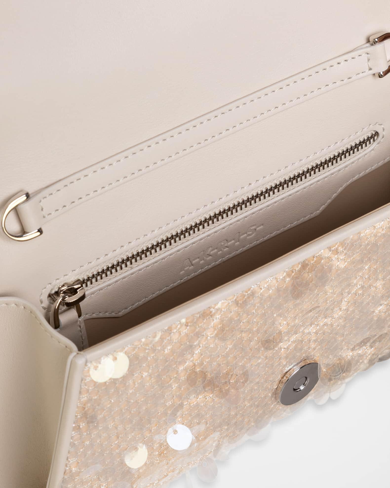 Anouk Mini Sequined Trapezoid Clutch Bag Product Image