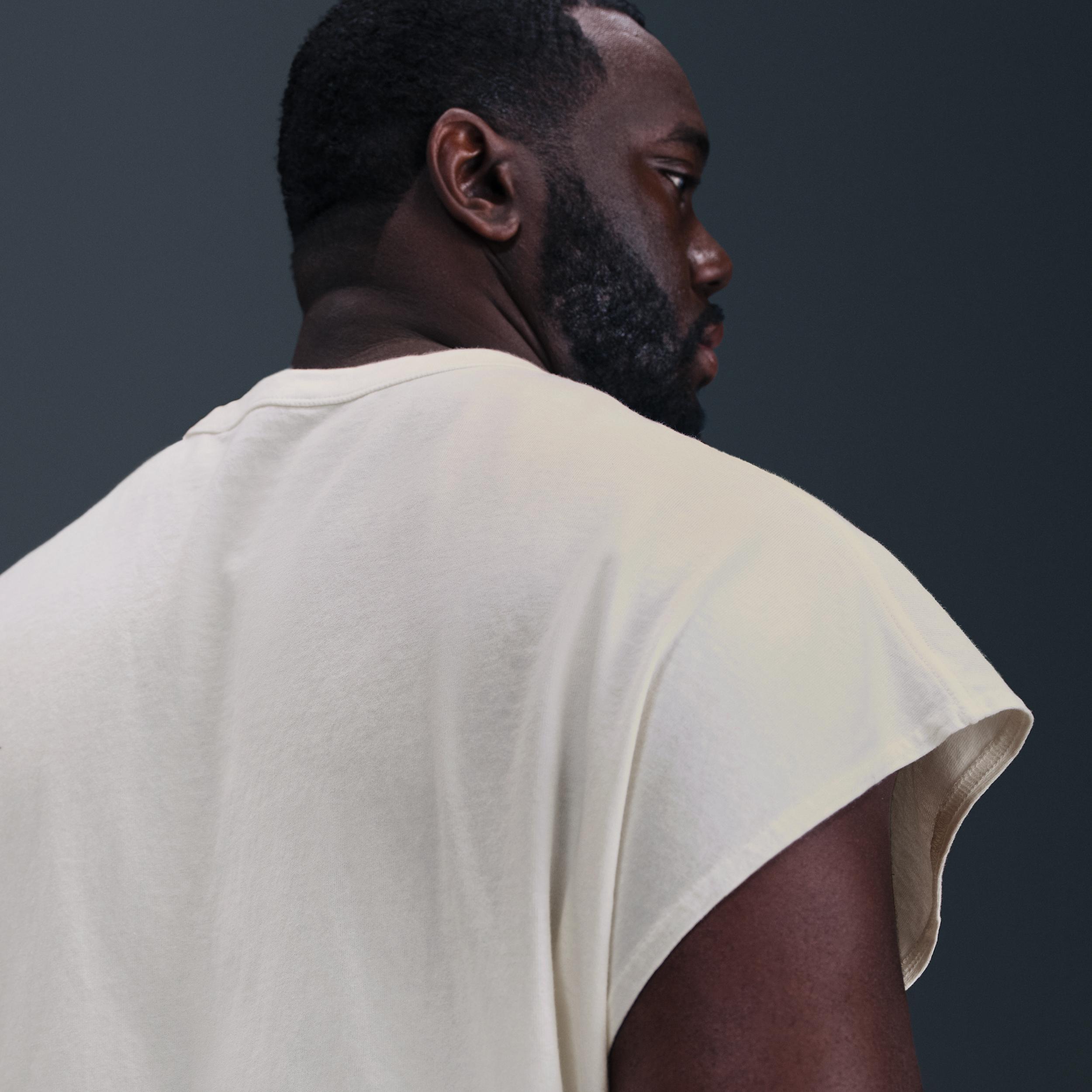 Nike Mens Nike NSW Hot Ones Sleeveless T-Shirt - Mens Sail/Multi Product Image