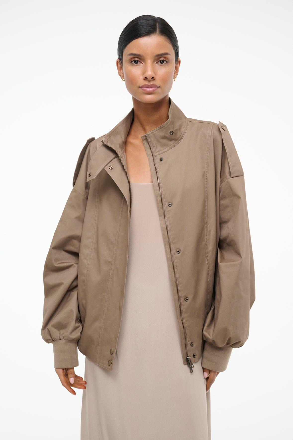 SIMONE JACKET | TAUPE Product Image