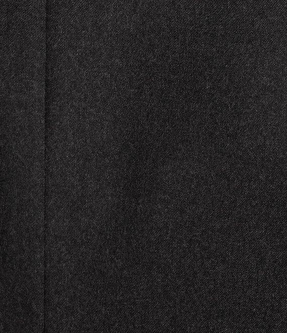 Hickey Freeman Classic Fit Flat Front Solid Wool 2-Piece Suit Product Image