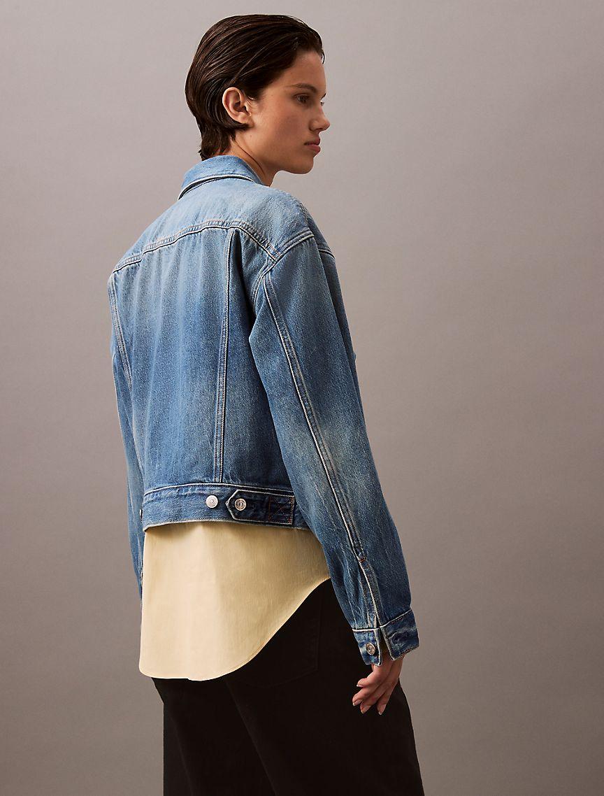 90s Denim Trucker Jacket Product Image