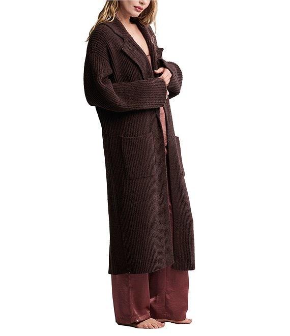 Barefoot Dreams CozyChic® Cotton Ribbed Long Robe Coat Product Image