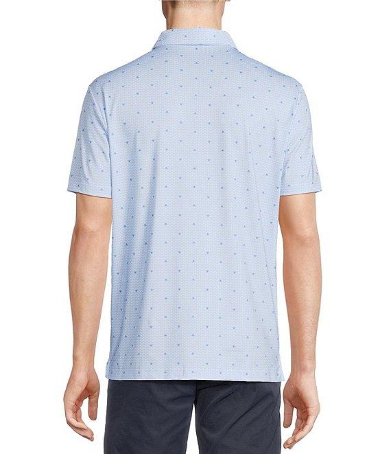 Cremieux Blue Label Performance Stretch Bee Print Short Sleeve Polo Shirt Product Image