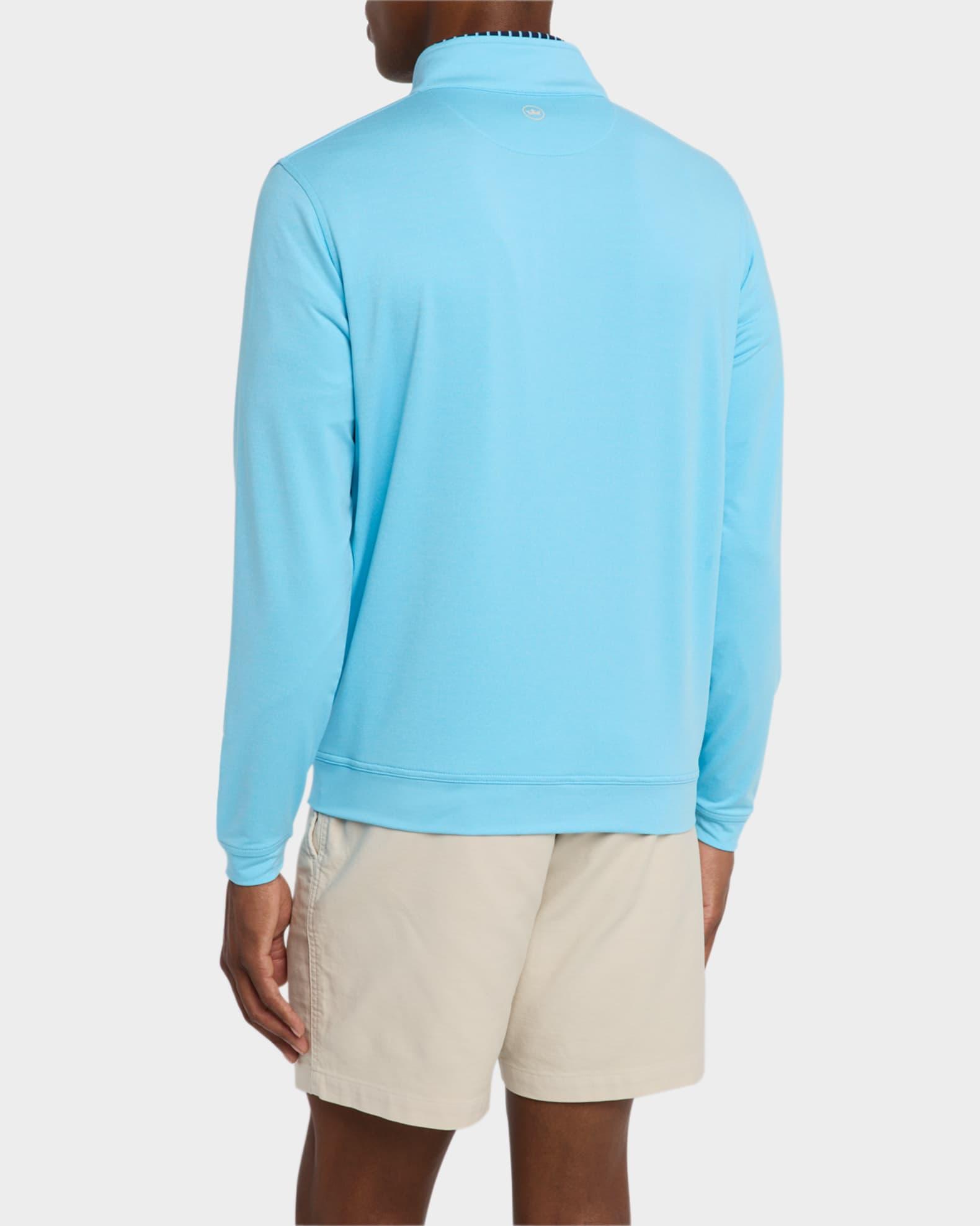 Men's Perth Melange Performance Quarter-Zip Sweater Product Image