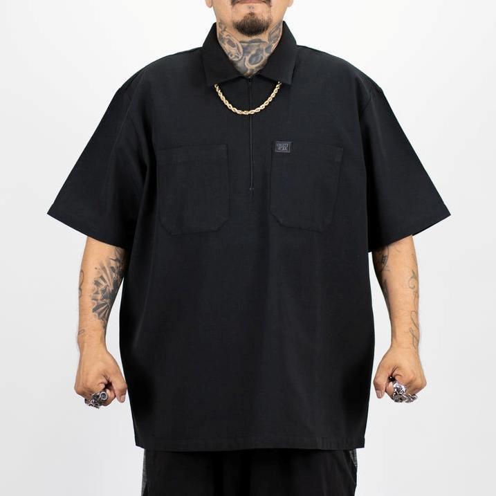 FB County Short Sleeve Zip Shirt Male Product Image