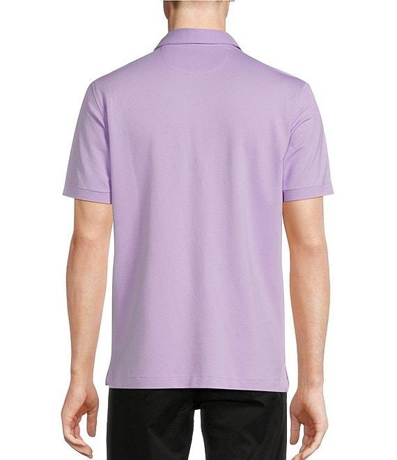 Cremieux Blue Label Tailored Fit Solid Short Sleeve Polo Shirt Product Image