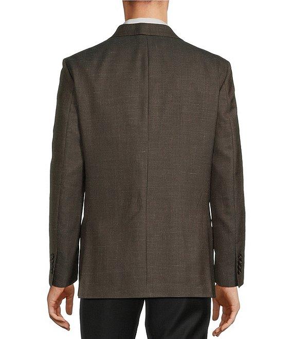 Hickey Freeman Classic Fit Houndstooth Pattern Sport Coat Product Image