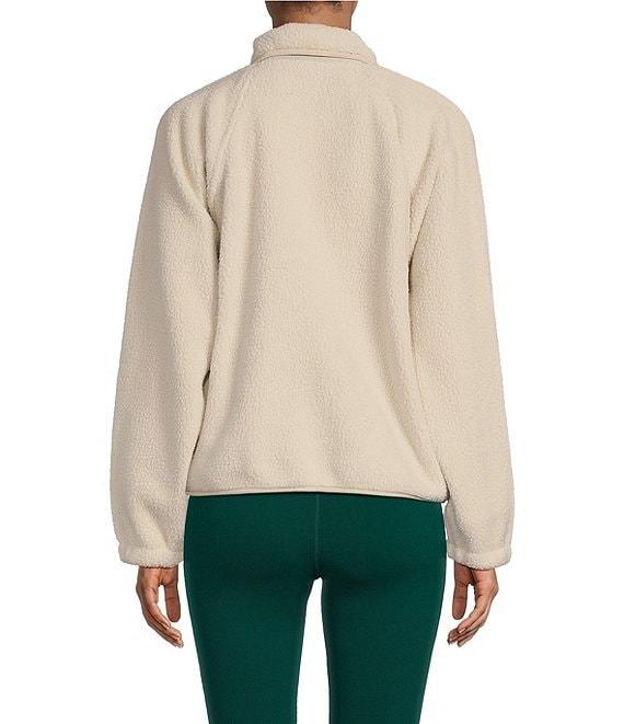 Free People FP Movement Hit the Slopes Stand Collar Long Sleeve Snap Front Jacket Product Image