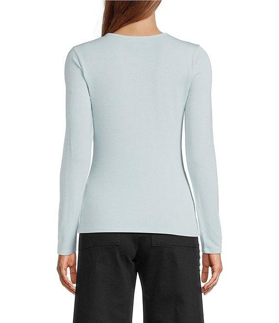 Antonio Melani Long Sleeve Crew Neck Knit Tee Product Image