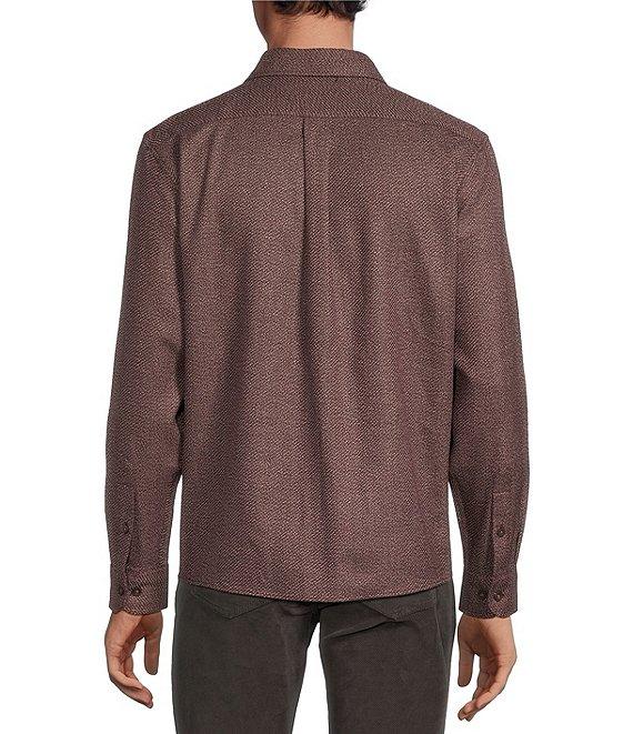 Rowm Long Sleeve 2 Pocket Jaspe Textured Button-Down Sport Shirt Product Image