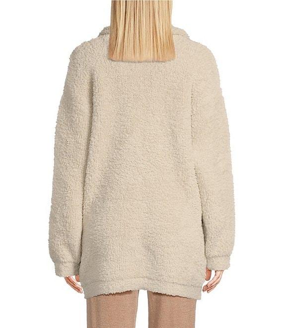 Barefoot Dreams CozyChic® Shearling Buttoned Jacket Product Image