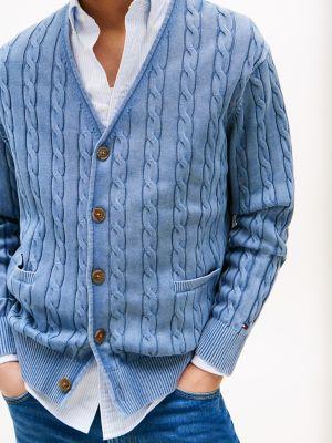 Classic Cable Knit Cardigan Product Image