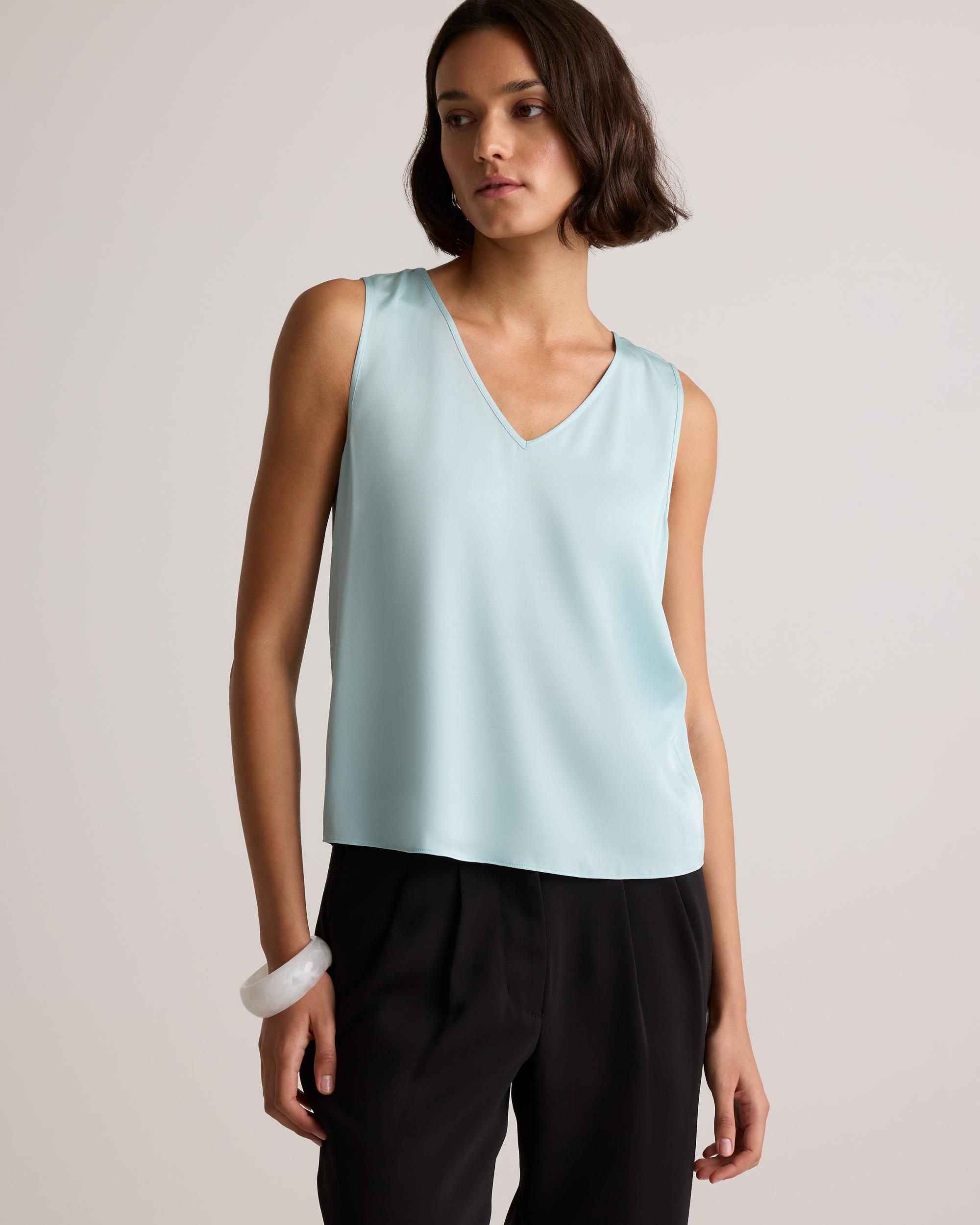 Quince | Women's Washable Stretch Silk Tank Top Product Image