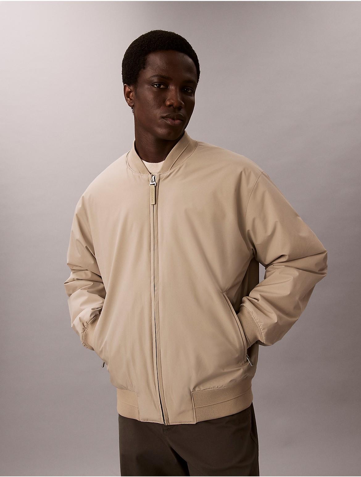 Matte Classic Bomber Jacket Product Image