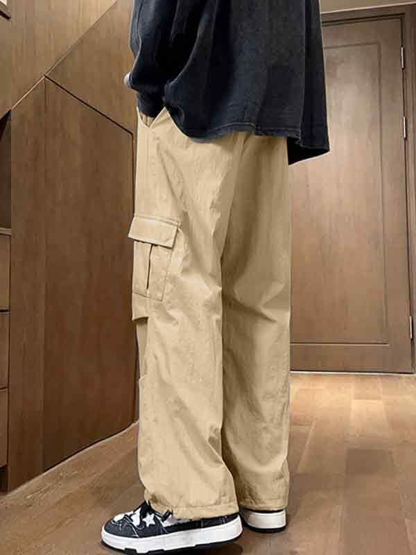 Men's Casual Pocket Cargo Pants Product Image