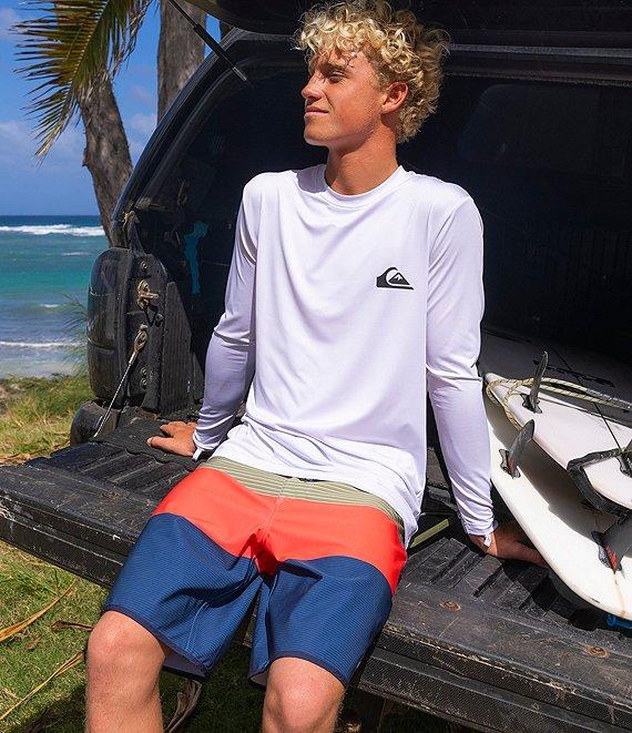 Quiksilver Surfsilk Tijuana 19#double; Outseam Mixed Media Board Shorts Product Image