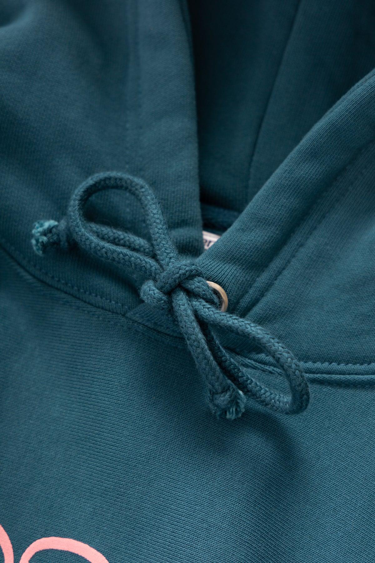 Service Works - Arch Logo Hoodie - Petrol Product Image