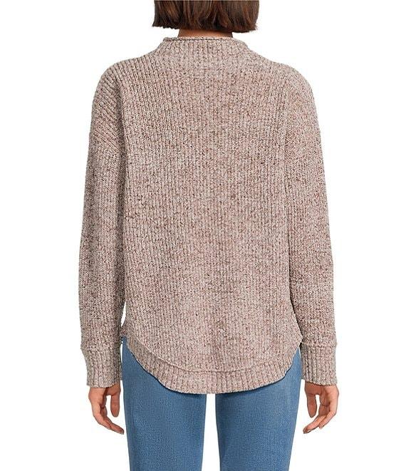 Westbound Long Sleeve Mock Neck Sweater Product Image