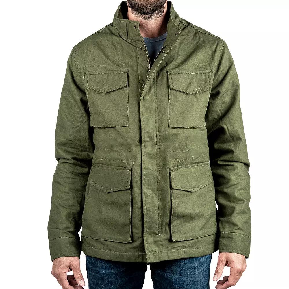 Men's Sonoma Goods For Life® Fleece-Lined Canvas Jacket,  Product Image