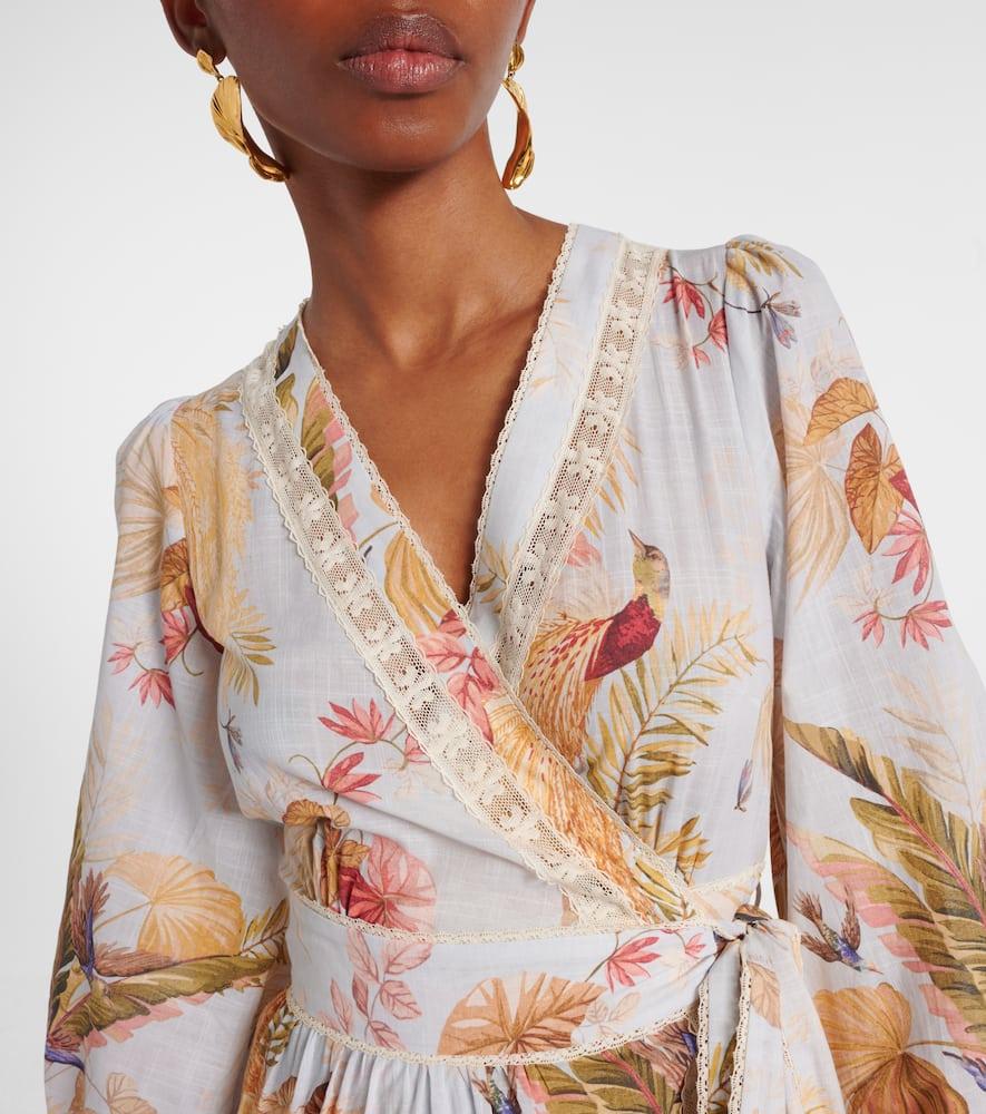 Ascension frill midi dress Product Image