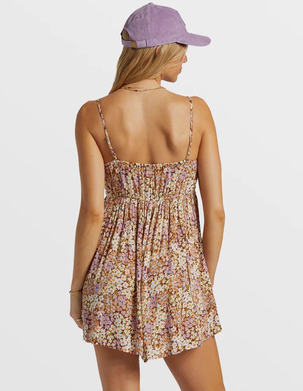 BILLABONG Day Glow Womens Romper - Cream/Multi Product Image