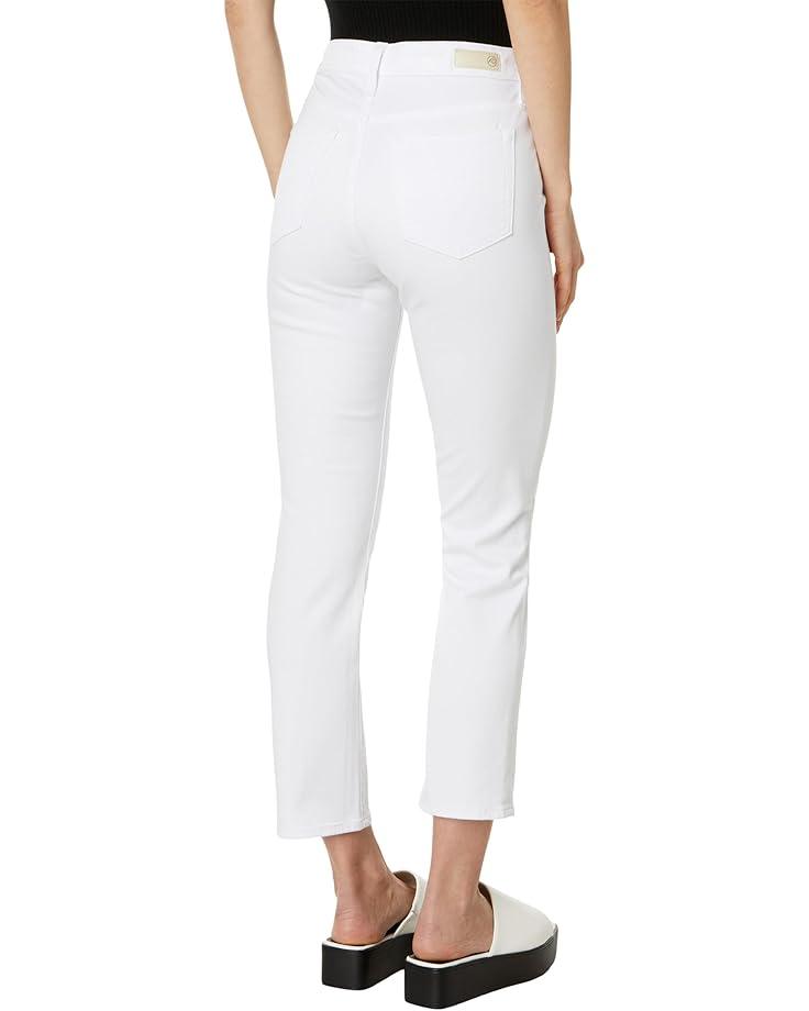 Mari High Rise Slim Straight Crop Jeans Product Image