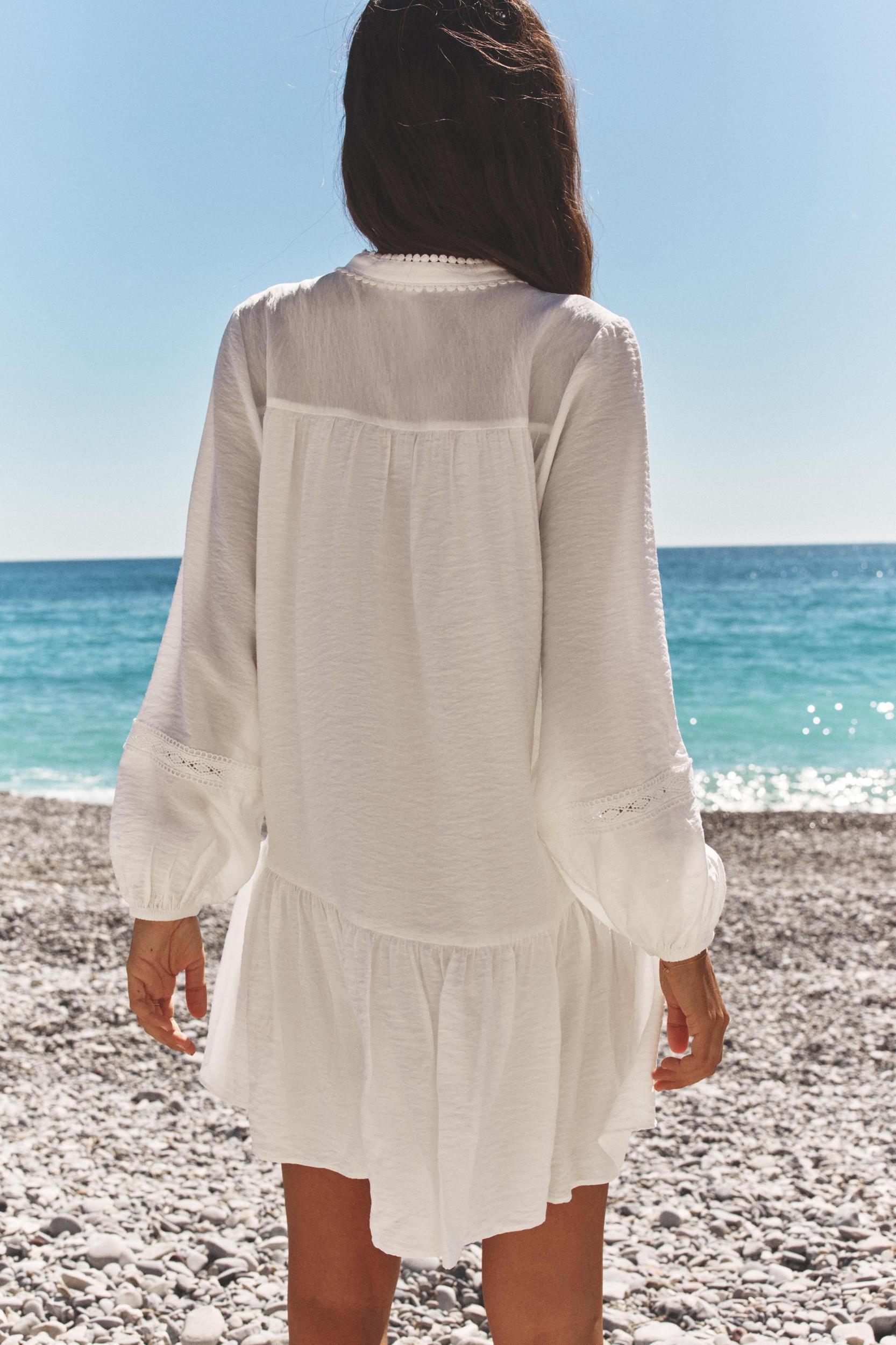 PINTUCK MINI DRESS Product Image