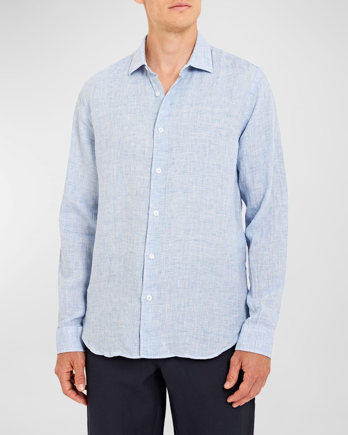 Mens Giles Linen Sport Shirt Product Image