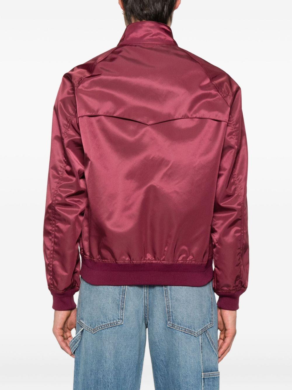 zip-up bomber jacket Product Image