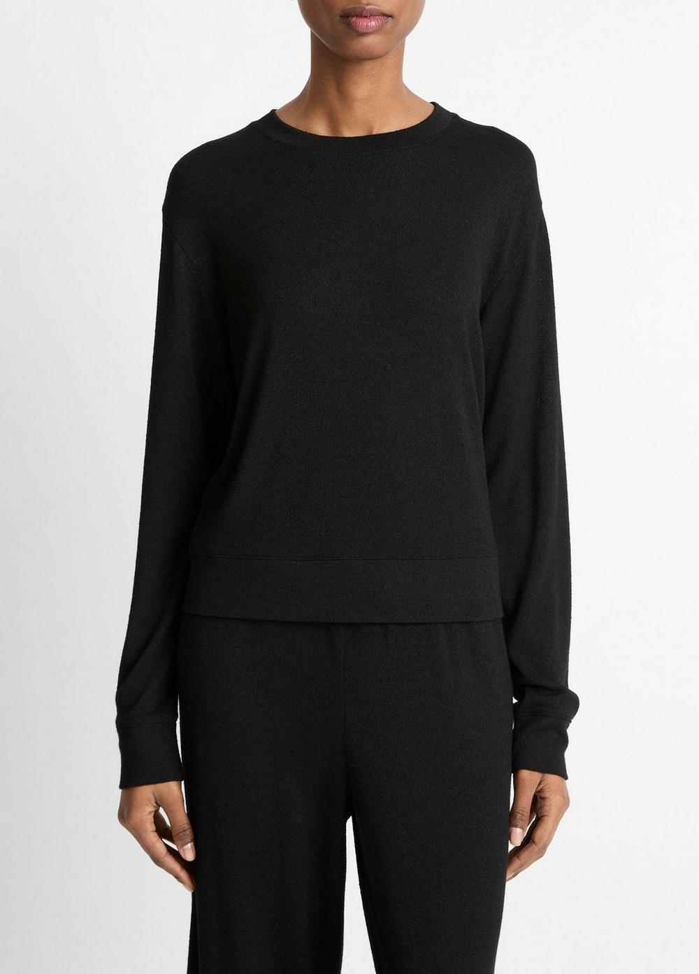 Textured Knit Pullover Product Image