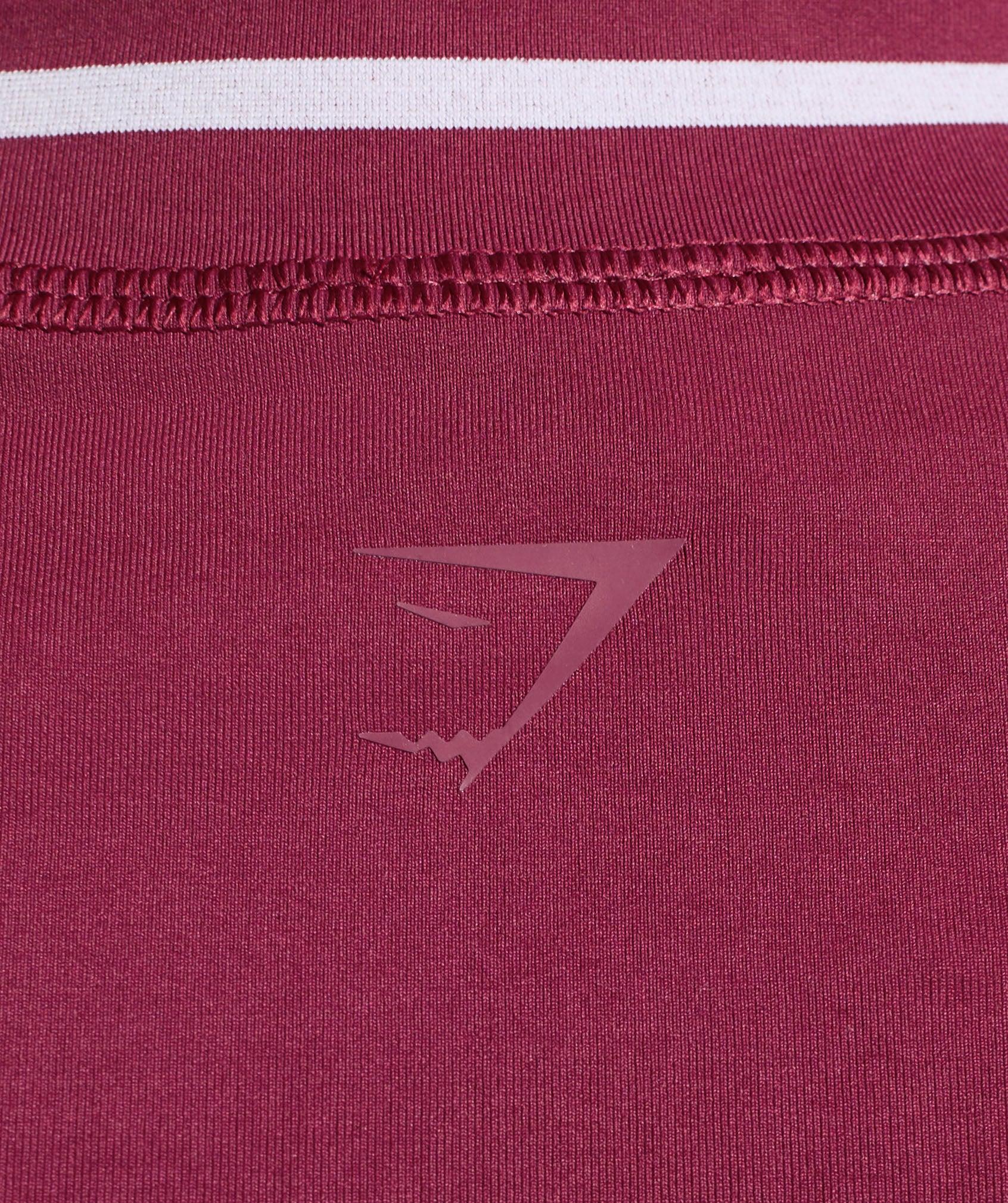 Gymshark Contrast Seamless Midi Tee - Strong Pink Female Product Image