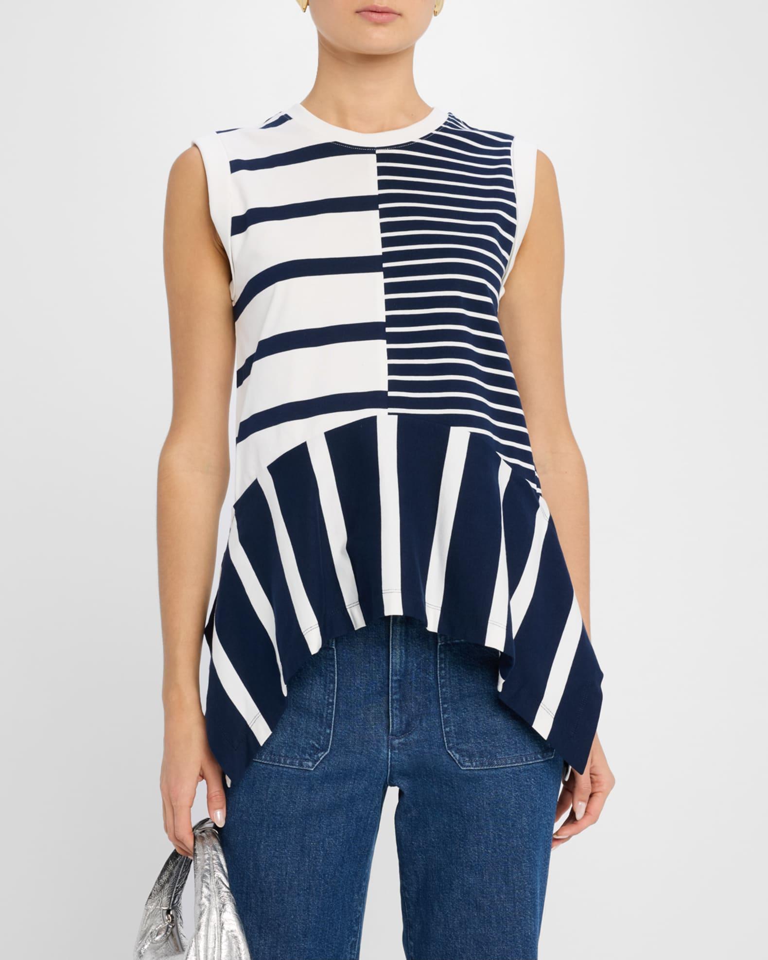 Chantel Stripe Sleeveless Top  Product Image