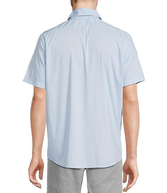 Cremieux Blue Label Big & Tall Performance Stretch Gingham Short Sleeve Woven Shirt Product Image