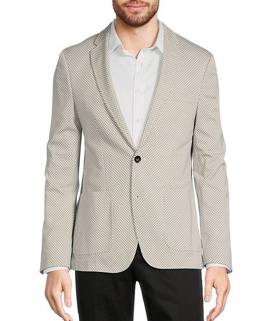 Murano Slim Fit Patterned Knit Suit Separates Blazer Product Image