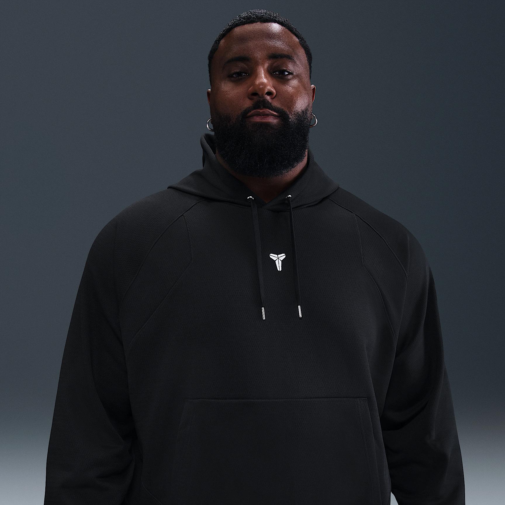 Nike Mens Kobe Therma-FIT Pullover Hoodie | HJ8109-010 Product Image