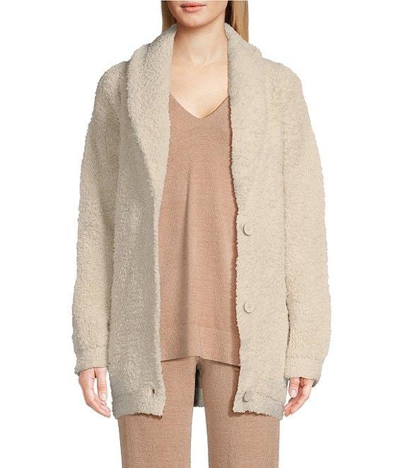 Barefoot Dreams CozyChic® Shearling Buttoned Jacket Product Image