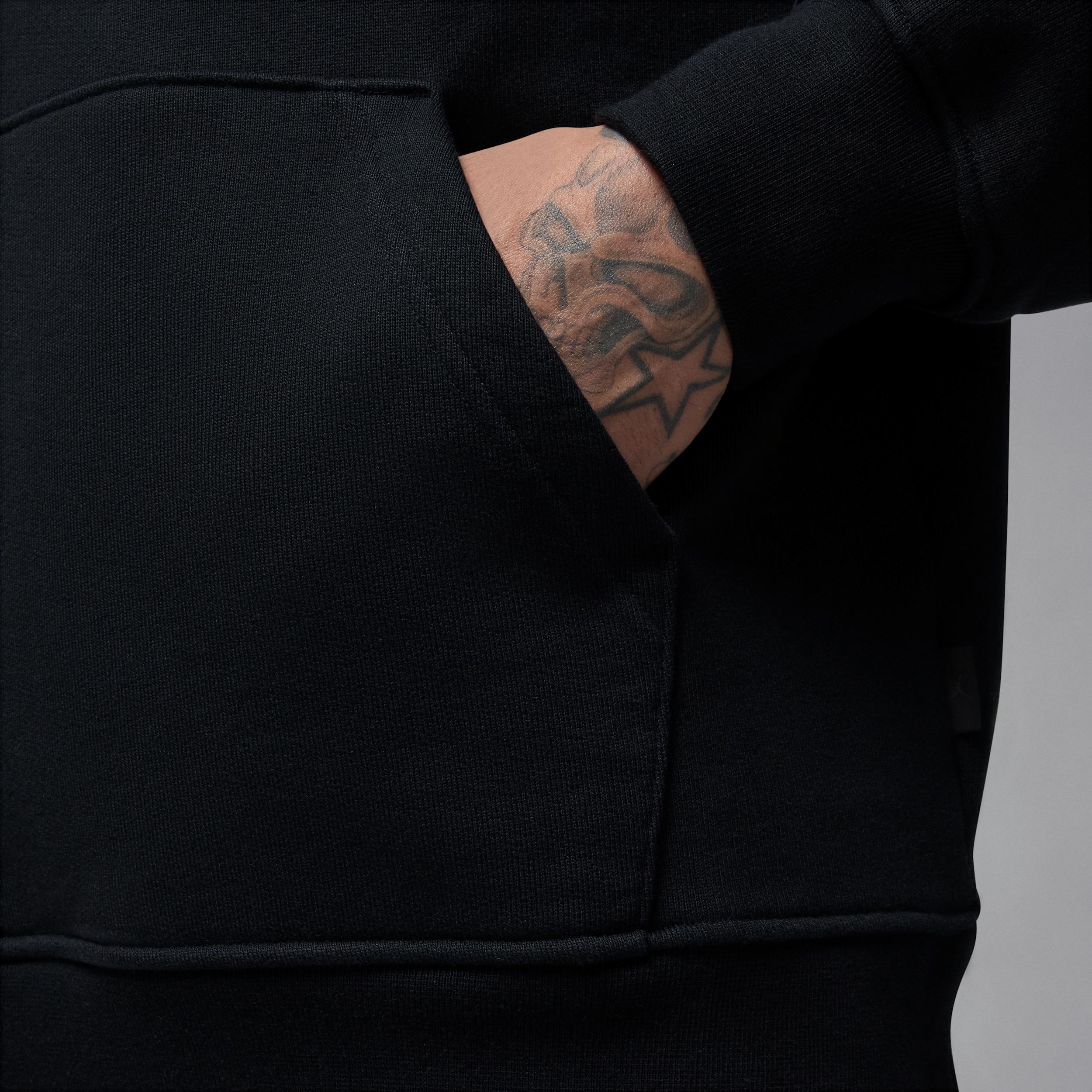 Men's Air Jordan Wordmark Chicago Fleece Pullover Hoodie Product Image