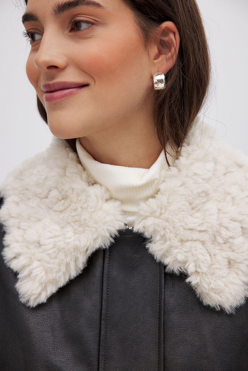 Washed Out Pu Bonded Jacket Product Image