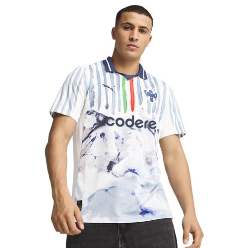 PUMA Mens PUMA Kidsuper Mty Jersey Replica - Mens Puma White/Deep Navy Product Image