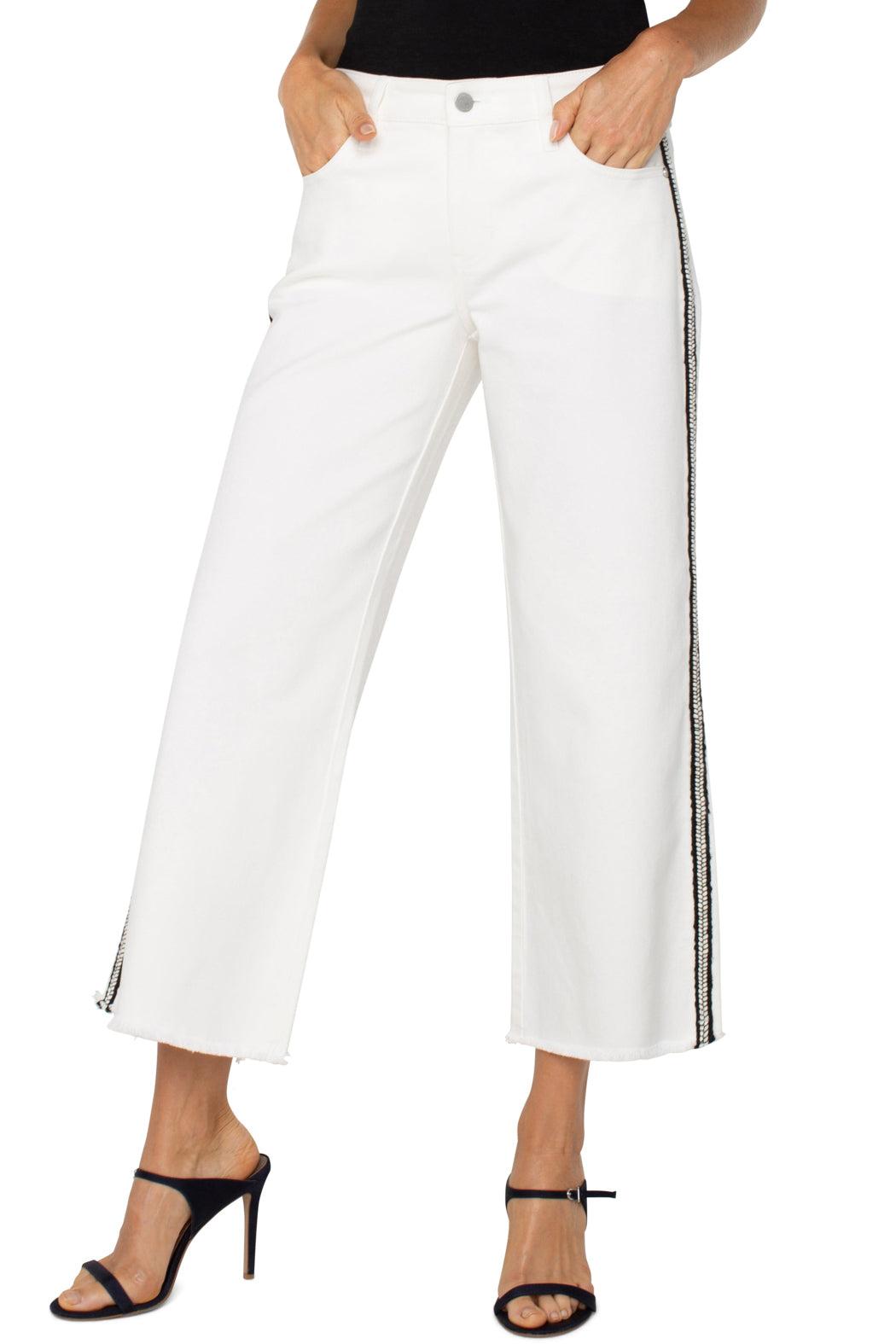 Stride High Rise Wide Leg Denim Product Image